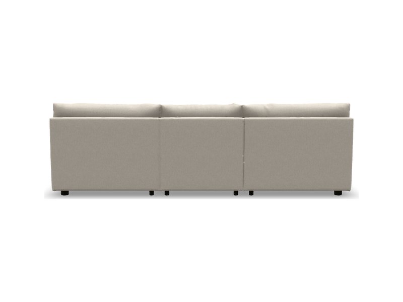 Product photo of the sofa, back