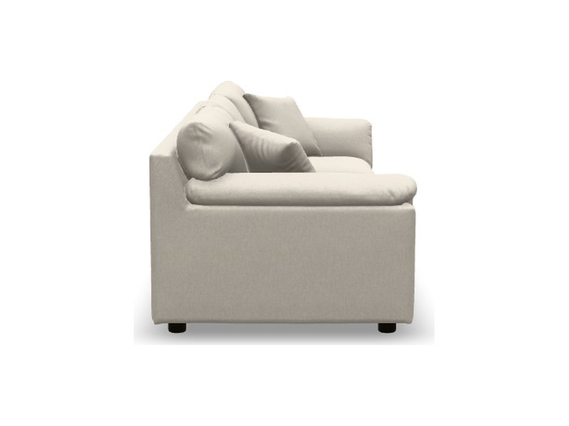 Product photo of the sofa, left side