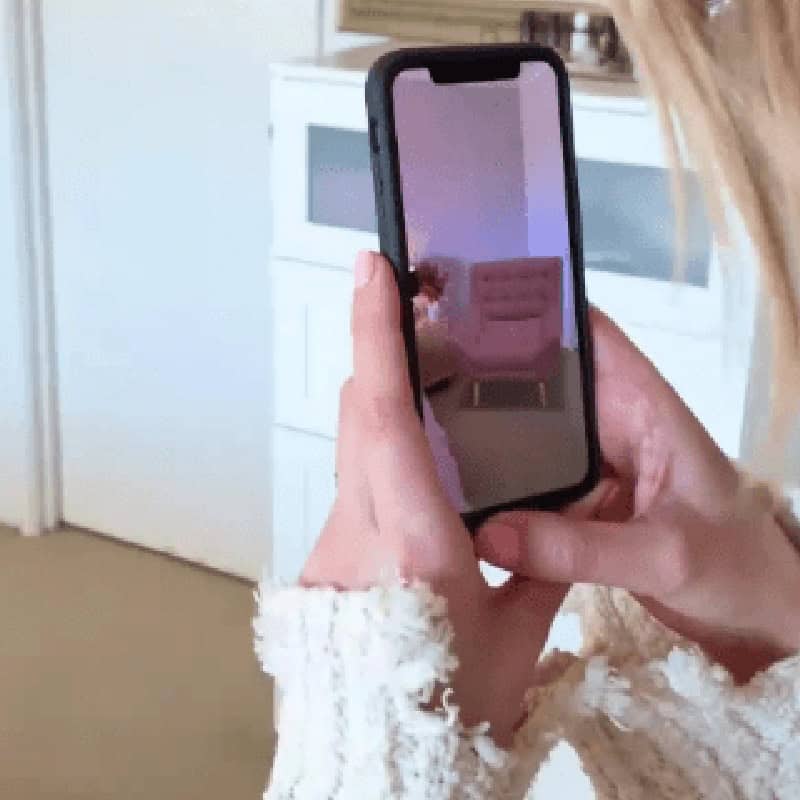 Augmented Reality integration for large furniture ecommerce