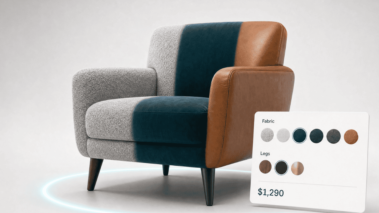 Featured image for “What Is a 3D Product Configurator? (And Why Your Store Needs One)”